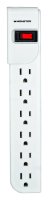 (image for) Just Power It Up 3 ft. L 6 outlets Power Strip Whi
