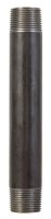 (image for) 1 in. MPT x 8 in. L Black Steel Nipple