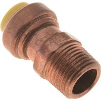 (image for) PUSH-FIT MALE ADAPTER, 3/4 IN., LEAD FREE