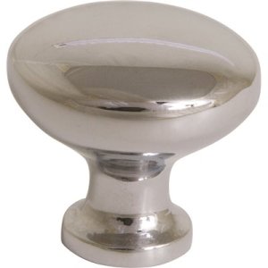 (image for) 1-1/4 in. Polished Chrome Cabinet Knob (5-Pack)