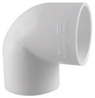 (image for) Schedule 40 3/4 in. Slip X 3/4 in. D Slip PVC Elbow
