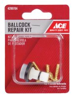 (image for) 4 Screw Ballcock Repair Kit White Plastic