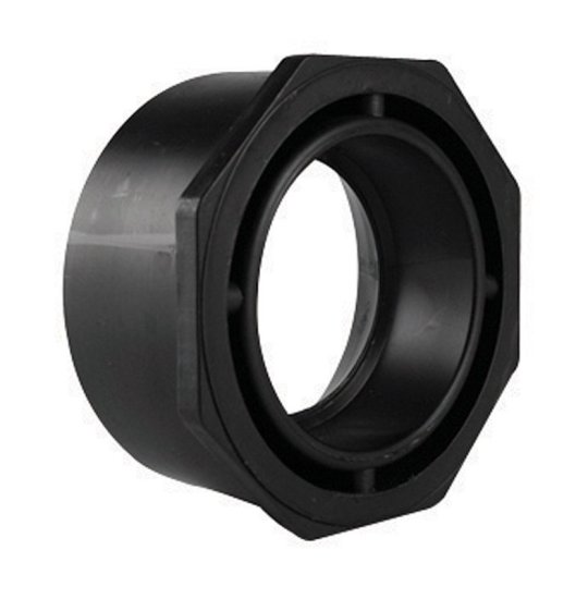 (image for) 4 in. Hub x 3 in. Dia. Spigot ABS Flush Bushing