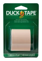 (image for) 1.88 in. W x 5 yd. L Beige Solid Duct Tape