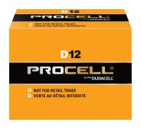 (image for) D Procell Alkaline Batteries 12 pk Boxed