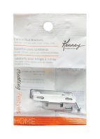 (image for) Chrome Silver Curtain Rod Bracket