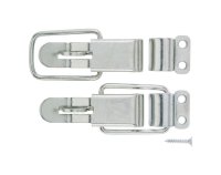 (image for) Zinc-Plated Zinc Lockable Drawer Catch 2 pk