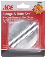(image for) Metal Flange and Tube Set 11/16 in. For American Standard/Co
