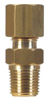 (image for) 3/8 in. Compression x 1/2 in. Dia. Compression Brass Connect