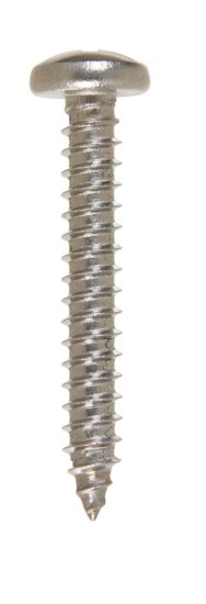 (image for) No. 10 x 1-1/4 in. L Phillips Pan Head Stainless Steel S