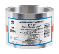 (image for) 4 in. W x 50 ft. L Aluminum Flashing Silver