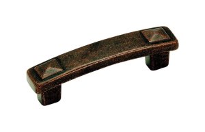 (image for) Forgings Forgings Cabinet Pull 3 in. Rustic Bronze 1 pk