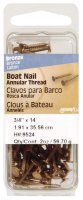(image for) 1-1/2 in. Boat Stainless Steel Nail Flat