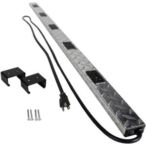 (image for) Legrand 6 ft. L 10 outlets Power Strip Silver