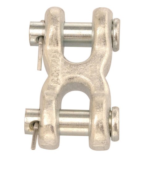 (image for) Campbell Zinc-Plated Forged Steel Double Clevis 9200 lb 3-5/8 in