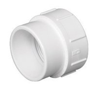 (image for) Schedule 40 2 in. Spigot x 2 in. Dia. FPT PVC Ada