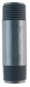 (image for) Schedule 80 1 in. MPT PVC 4 in. Nipple