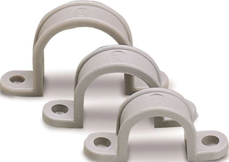 (image for) .840 in. Dia. Plastic Conduit Strap 20 pk