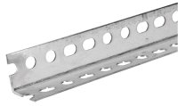 (image for) SteelWorks 1-1/4 in. W x 36 in. L Zinc Plated Steel Slotted Angl