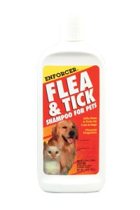 (image for) Liquid Cat and Dog Flea and Tick Shampoo Pyrethrins 16