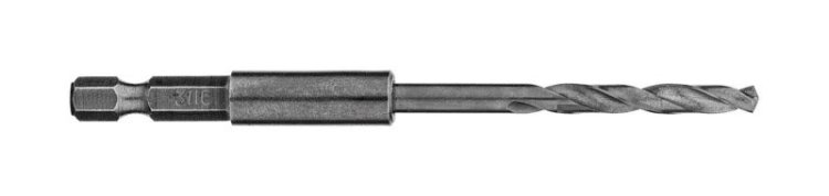 (image for) Rapid Load 3/16 in. x 4 in. L High Speed Steel Drill Bit