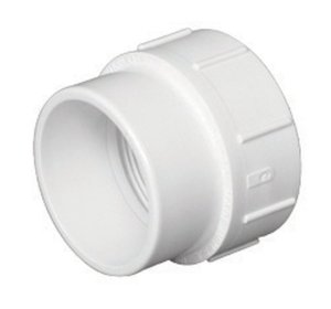 (image for) Schedule 40 3 in. Spigot x 3 in. Dia. FPT PVC Ada