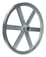 (image for) 10 in. Dia. Zinc Single V Grooved Pulley