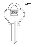 (image for) KEY EMCO STORM DOOR PA2