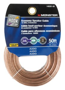 (image for) Just Hook It Up 50 ft. L Speaker Cable