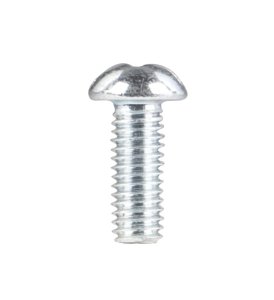 (image for) No. 10-32 x 1/2 in. L Combination Round Head Zinc-Plated