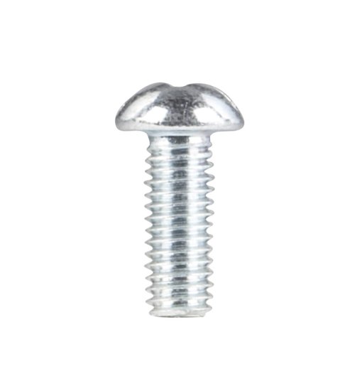 (image for) No. 10-32 x 1/2 in. L Combination Round Head Zinc-Plated