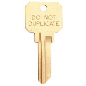 (image for) KW1 Do Not Duplicate Blank Key (50-Box)