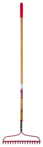 (image for) 60 in. L x 16 in. W Steel Hoe/Rake Wood