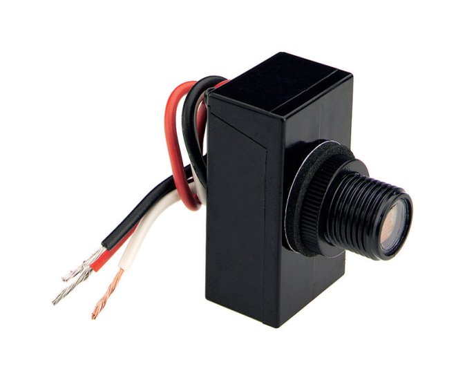 (image for) Black Photoelectric Eye Light Control 1 pk