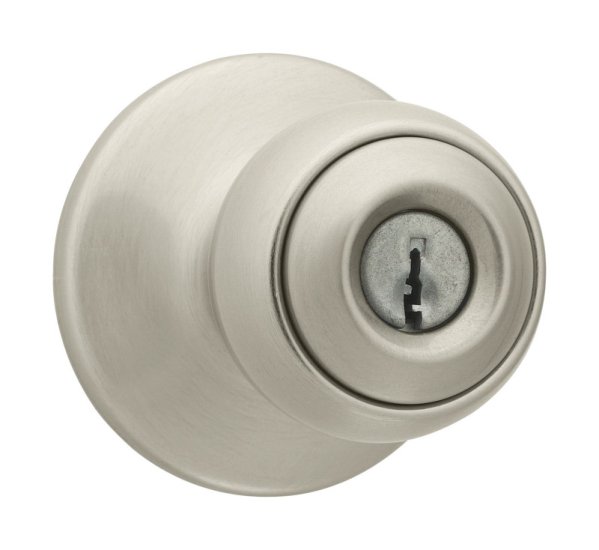 (image for) Satin Nickel Entry Knobs Polo