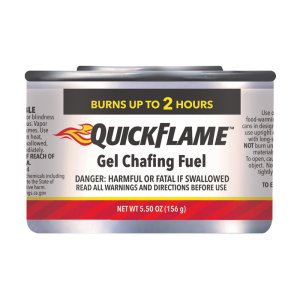 (image for) Quick Flame Silver Chafing Fuel 2.24 in. H x 3.36 in. W x