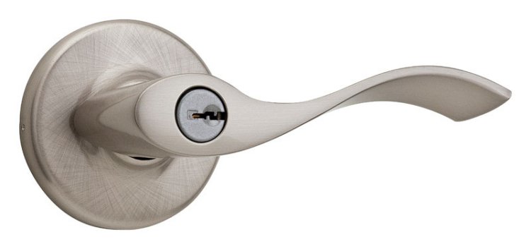 (image for) Satin Nickel Entry Lockset Balboa