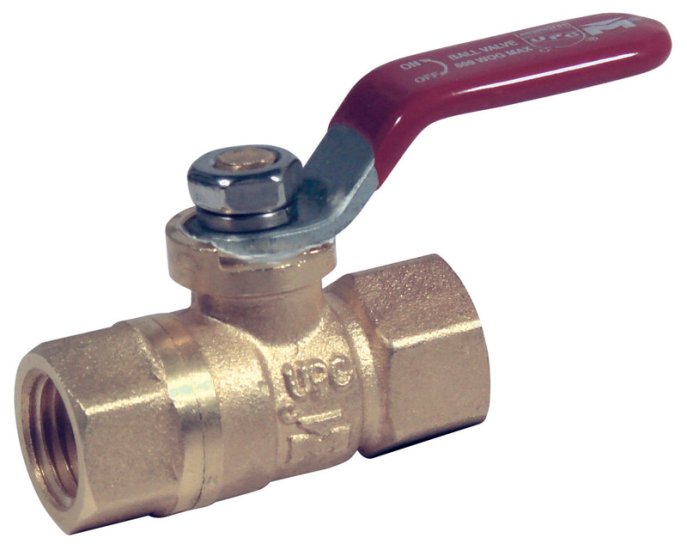 (image for) 1/4 in. Brass Threaded Ball Valve