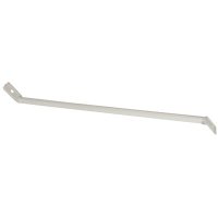 (image for) 12 in. White Steel Heavy Duty Shelf Bracket For Wire Shelving