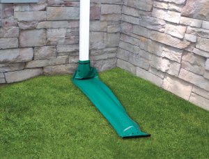 (image for) Drain Away 1.5 in. H x 7.2 in. W x 6.2 in. L Green Pl
