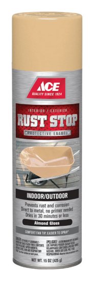 (image for) Rust Stop Gloss Almond Spray Paint 15 oz.