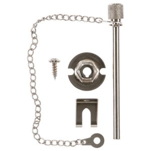 (image for) Nickel Nickel Indoor Patio Door Security Pin