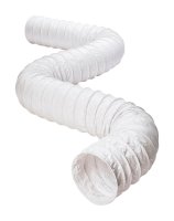 (image for) 600 in. L x 3 in. Dia. White Vinyl Vent Hose