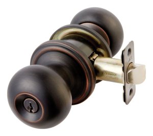 (image for) Oil Rubbed Bronze Entry Lockset Colonial