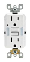 (image for) GFCI SmartlockPro 15 amps 125 volt Duplex White Outlet