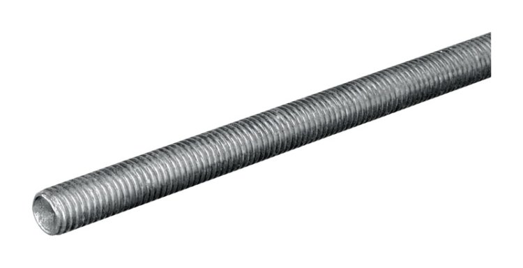 (image for) 5/16-24 Dia. x 36 L Steel Threaded Rod