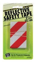 (image for) 24 in. Rectangle Red/Silver Reflective Safety Tape 5 pk