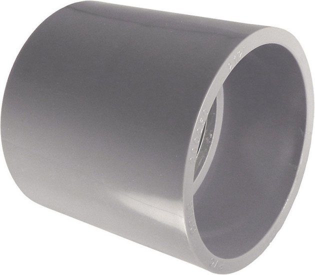 (image for) 1/2 in. Dia. PVC Electrical Conduit Coupling