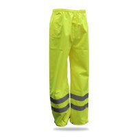 (image for) Yellow Polyester Rain Pants XL
