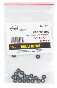 (image for) 1/4 in. Dia. x 0.12 in. Dia. Rubber O-Ring 20 pk